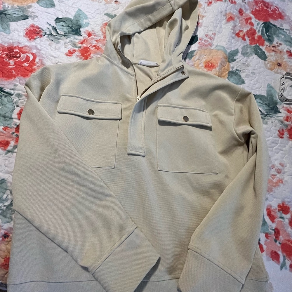 EUC mango pullover